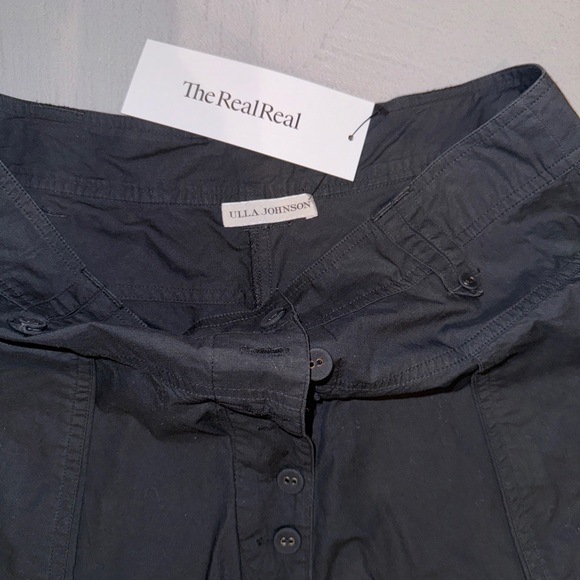 Ulla Johnson Women’s Black Parachute Pants - Picture 3 of 3